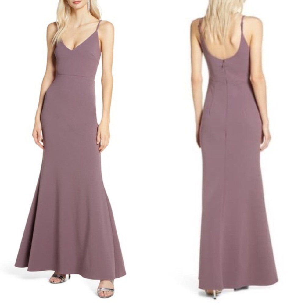NWT Lulu’s Mermaid Maxi Dress with Scoopback